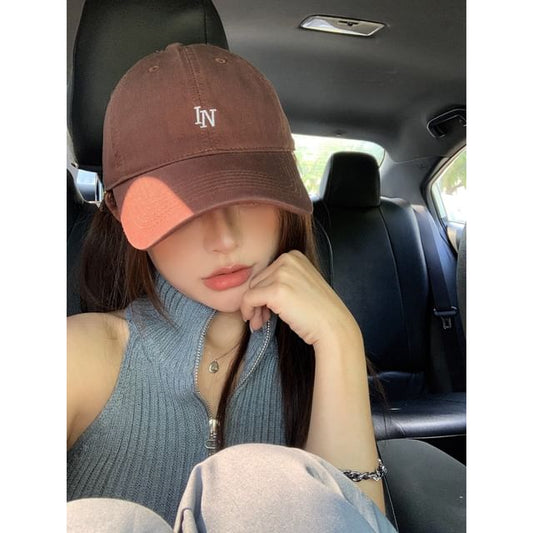 Embroidered Cap Lettering Baseball