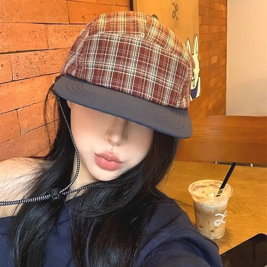 Plaid Baseball Cap