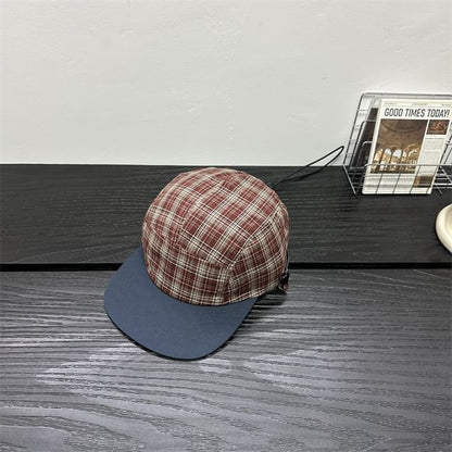 Plaid Baseball Cap