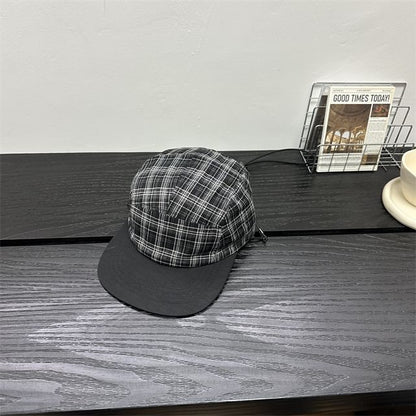 Plaid Baseball Cap