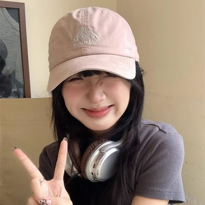 Baseball Cap Mountain Embroidered