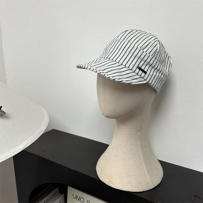 Cap Baseball Striped Brim Short