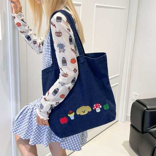 Bag Print Dog Tote