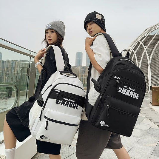Backpack Two Tone Lettering