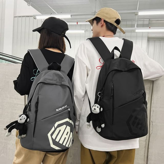 / Charm Bag Set Backpack Lettering Godzilla