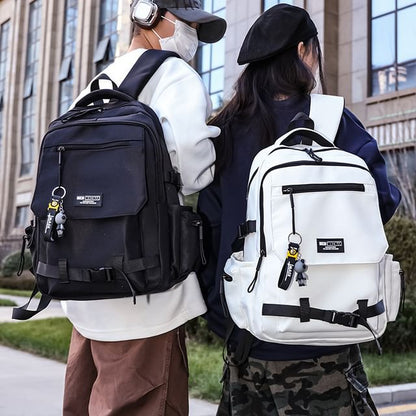 Backpack Charm Set Flap Bag Lettering /