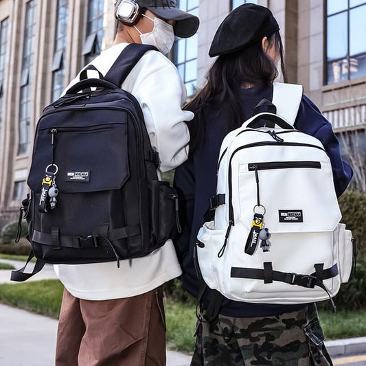 Backpack Charm Set Flap Bag Lettering /