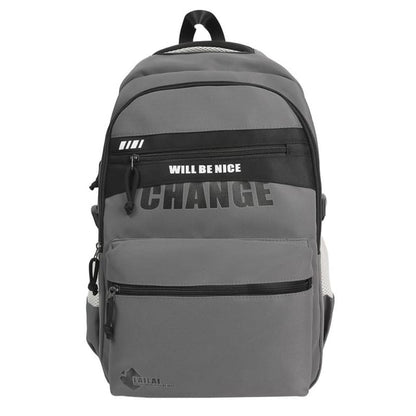 Backpack Two Tone Lettering