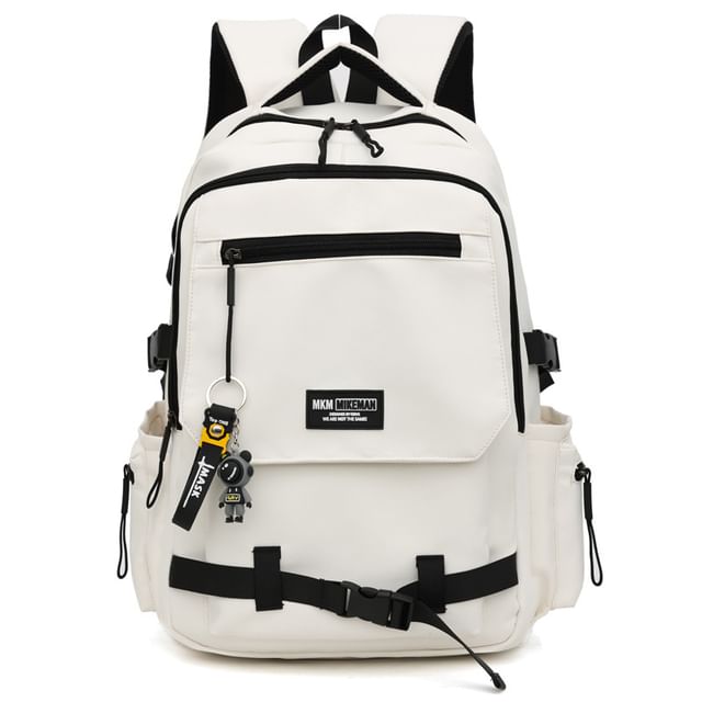 Backpack Charm Set Flap Bag Lettering /