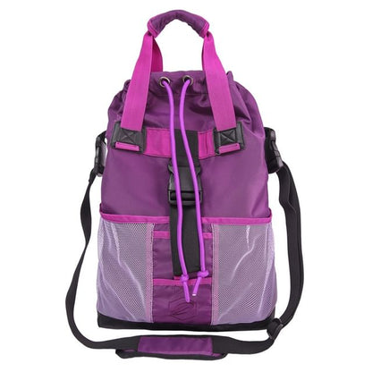 Block Crossbody Drawstring Color Bag