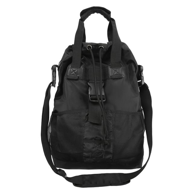 Block Crossbody Drawstring Color Bag