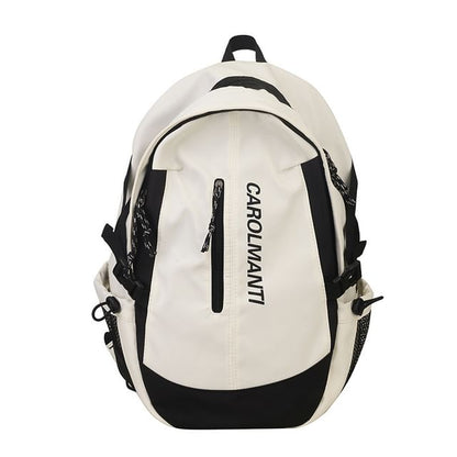 Two Lettering Backpack Tone