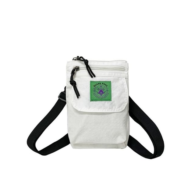 Bag Striped Crossbody Flap