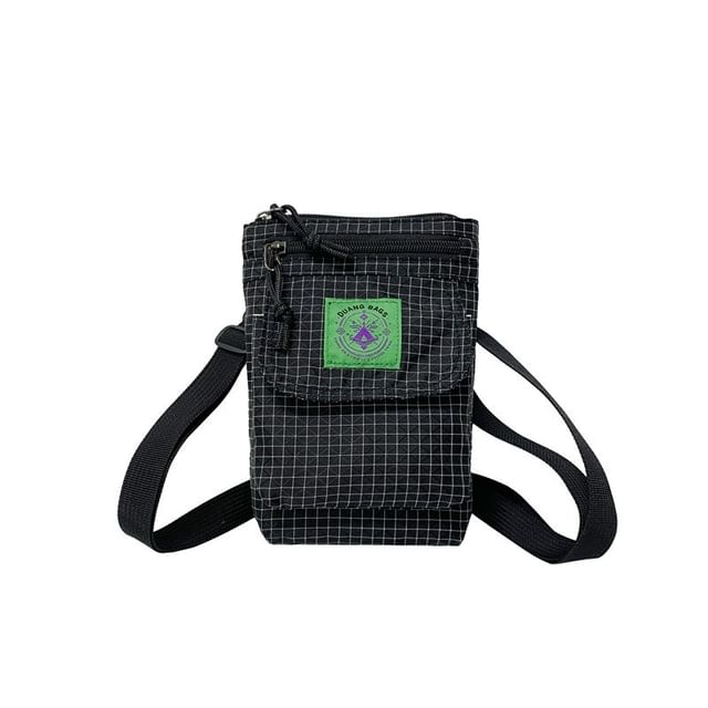 Bag Striped Crossbody Flap