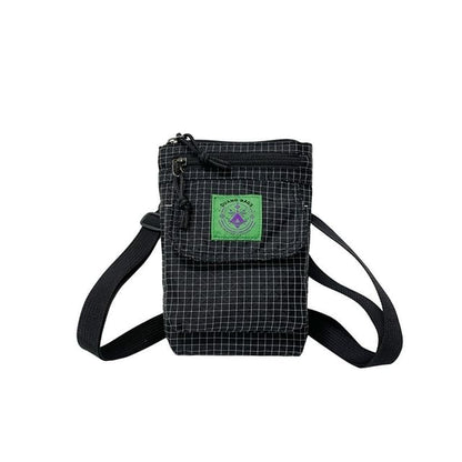Bag Striped Crossbody Flap