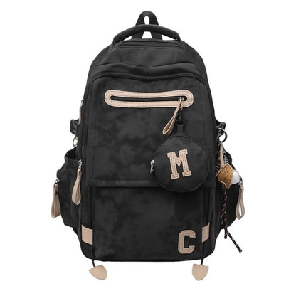 Set Print Camouflaged Purse Backpack Coin /