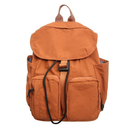 Flap Backpack Plain
