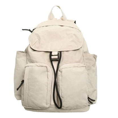 Flap Backpack Plain