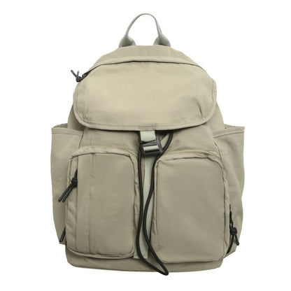 Flap Backpack Plain