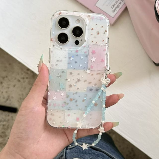 Checker Case Strap Phone Set / Star