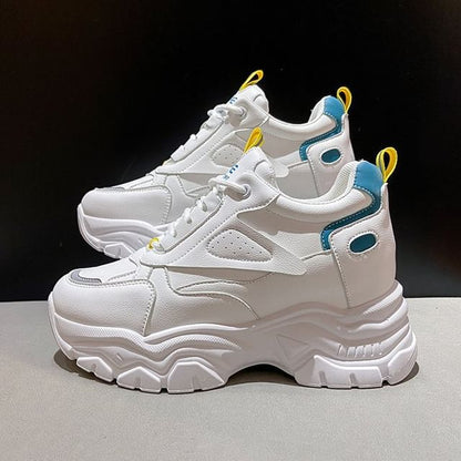 Wedge Panel Hidden Sneakers Platform