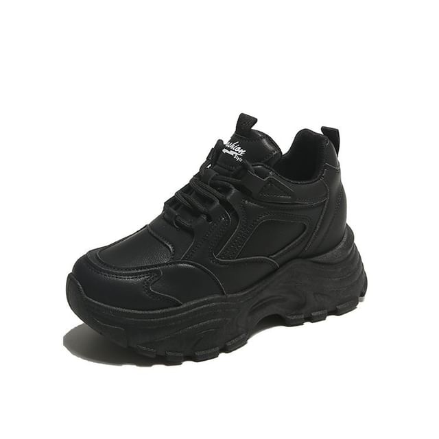 Sneakers Wedge Hidden Panel Platform