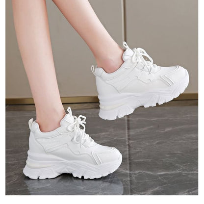Sneakers Hidden Panel Platform Wedge