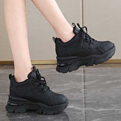 Sneakers Hidden Panel Platform Wedge
