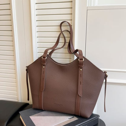 Faux Tote Leather Bag