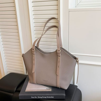 Faux Tote Leather Bag