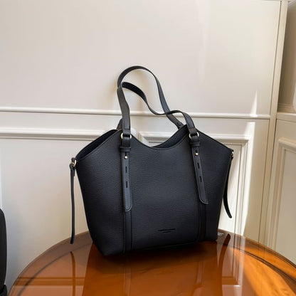 Faux Tote Leather Bag