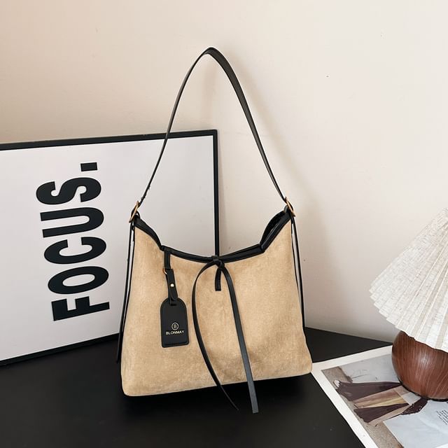 Faux Shoulder Bag Crossbody Suede