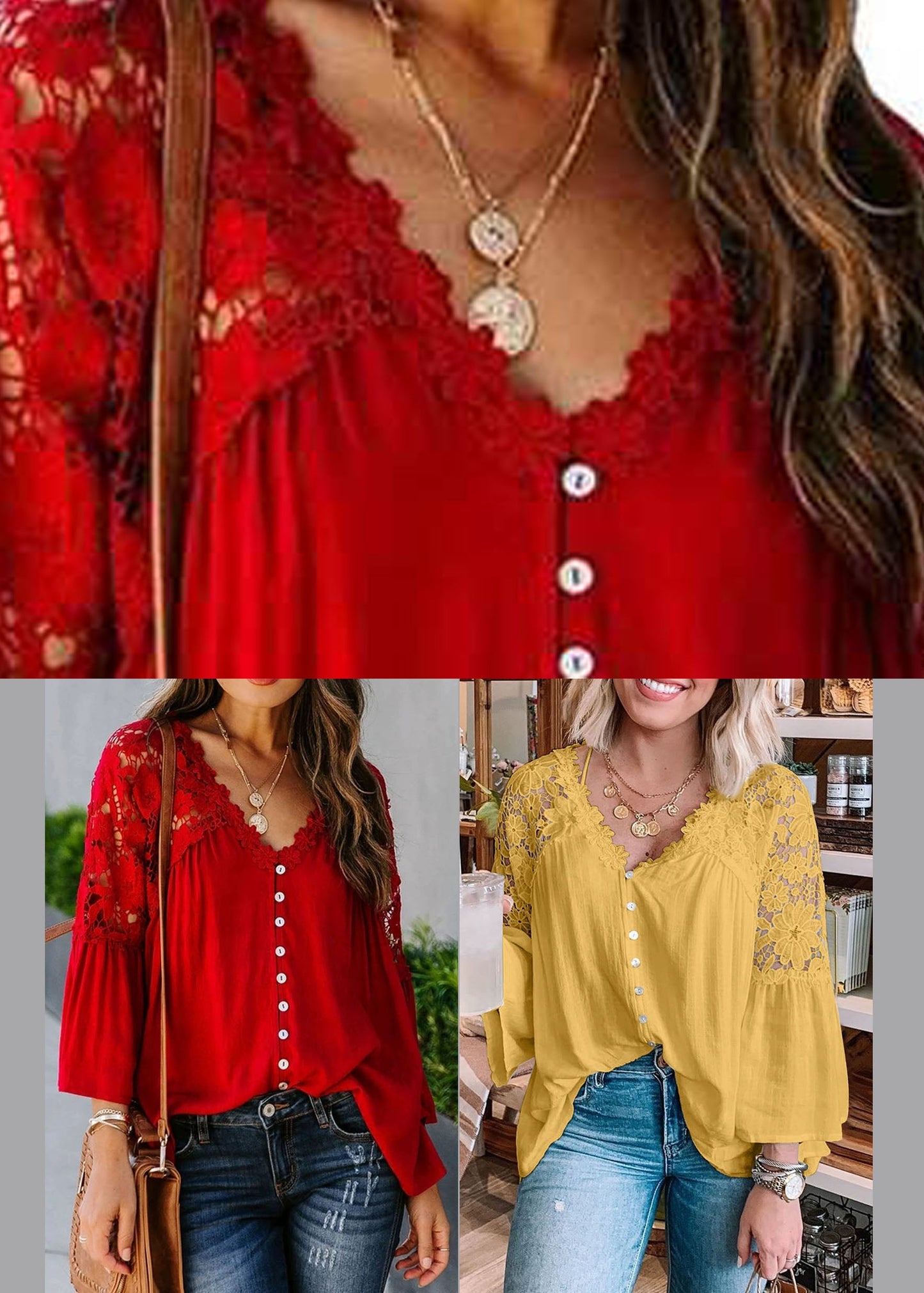 T V Yellow Sleeve Bracelet Neck Shirts