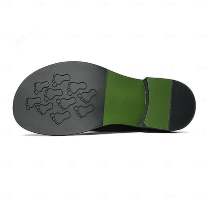 Cap Men's Leather Shoes- Toe First Genuine Oxford