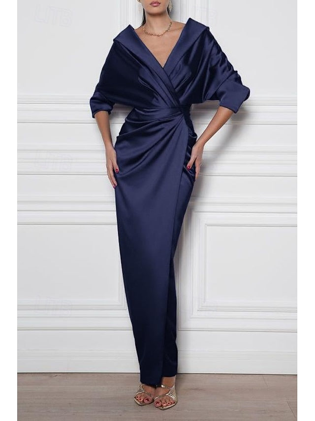 Mermaid Mother Elegant Bride Dress / of the Trumpet Simple