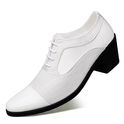 Stylish Lace-Up Formal – Shoes Men's Leather Patent