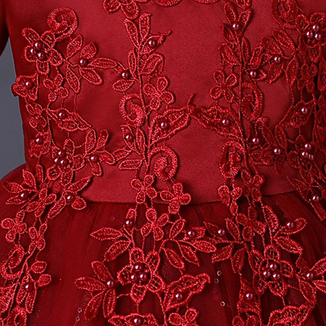 Dress Princess Kid's Flower Girl Girls'