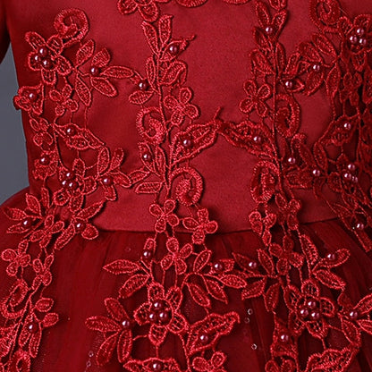 Dress Princess Kid's Flower Girl Girls'