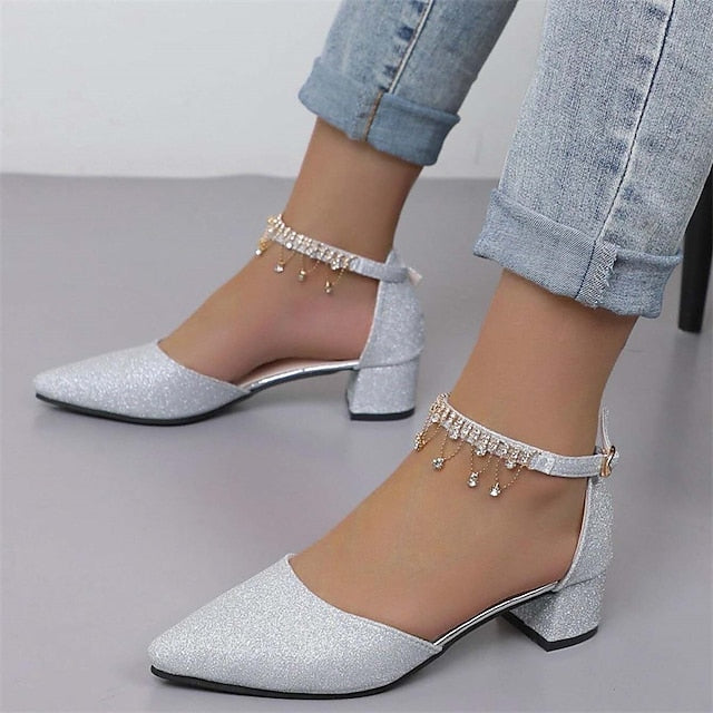 Wedding Shoes Bridesmaid Bridal Elegant Women's Pumps