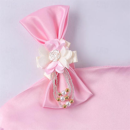 Sleeveless Summer Dress Girls' Easter 3D Party Flower