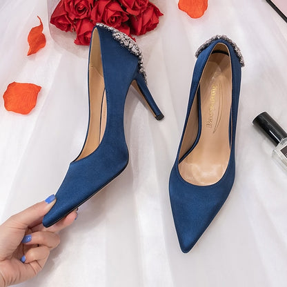 Bridesmaid Wedding Pumps Women's Shoes Dress Bridal Office