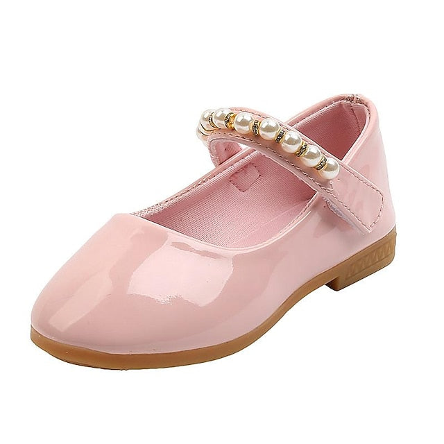 Jane PU Flats Lolita Water Daily Dress Girls' Mary Shoes