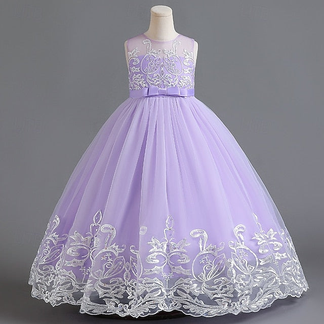 Princess Girl Kid's Dress Flower Girls'