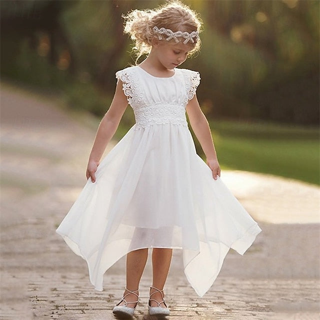 Lace Flower Girl Princess Girls' Kid's Dress