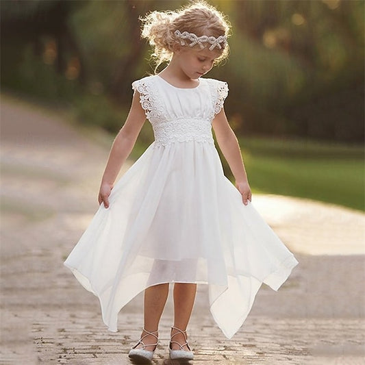 Lace Flower Girl Princess Girls' Kid's Dress