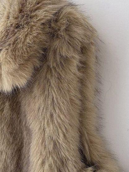 Furs Women's Faux Comfortable Coat Fur Vest Leathers