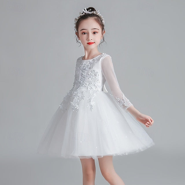 Dress Princess Kid's Flower Girl Girls'