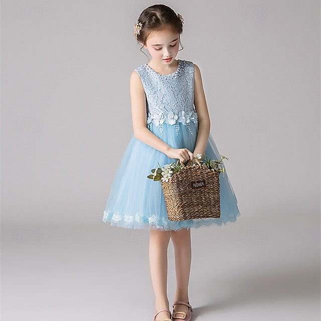 Girl Flower Girls' Dress Princess Kid's