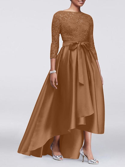 Guest the Wedding Mother Elegant Bride Dress of A-Line Size Plus