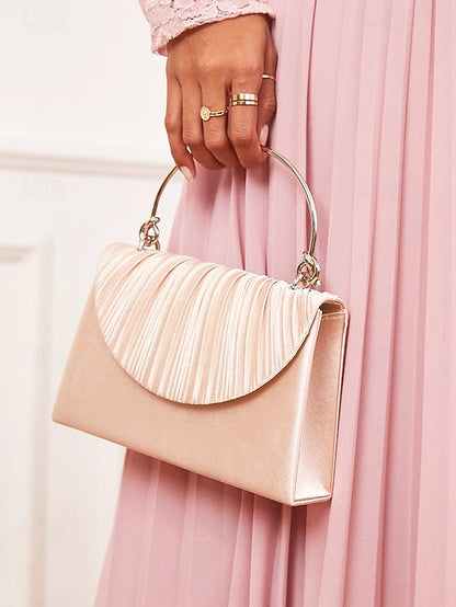 Evening Women's Polyester Bag Party Clutch Wristlet Lace